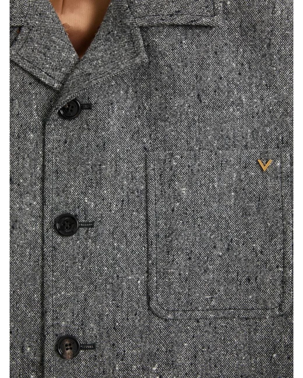 Valentino Garavani Gray Wv100% Jackets for men