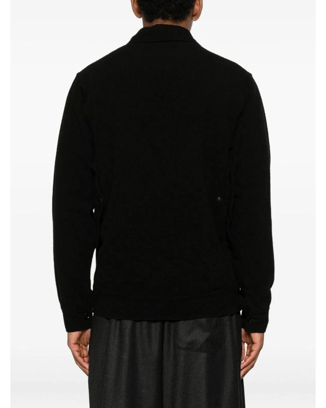 Junya Watanabe Black Wool Blend Jacket for men