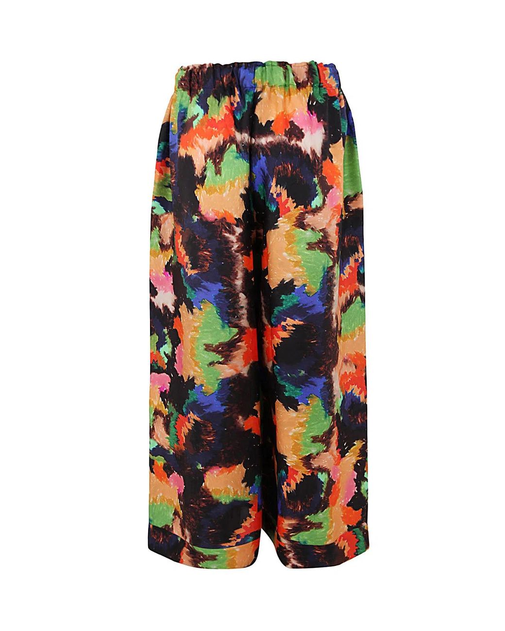 Daniela Gregis White Printed Twill Pyjama Trouser