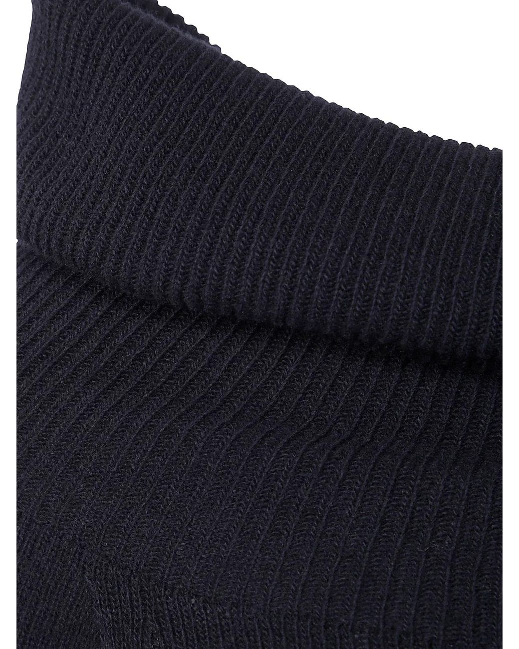 Nuur Blue Long Sleeves Boat Neck Sweater