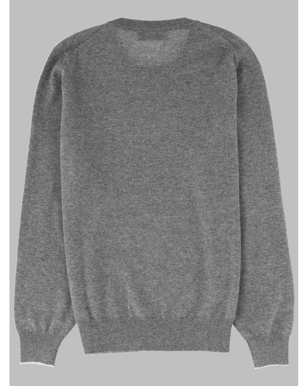 Brunello Cucinelli Gray Maglia for men