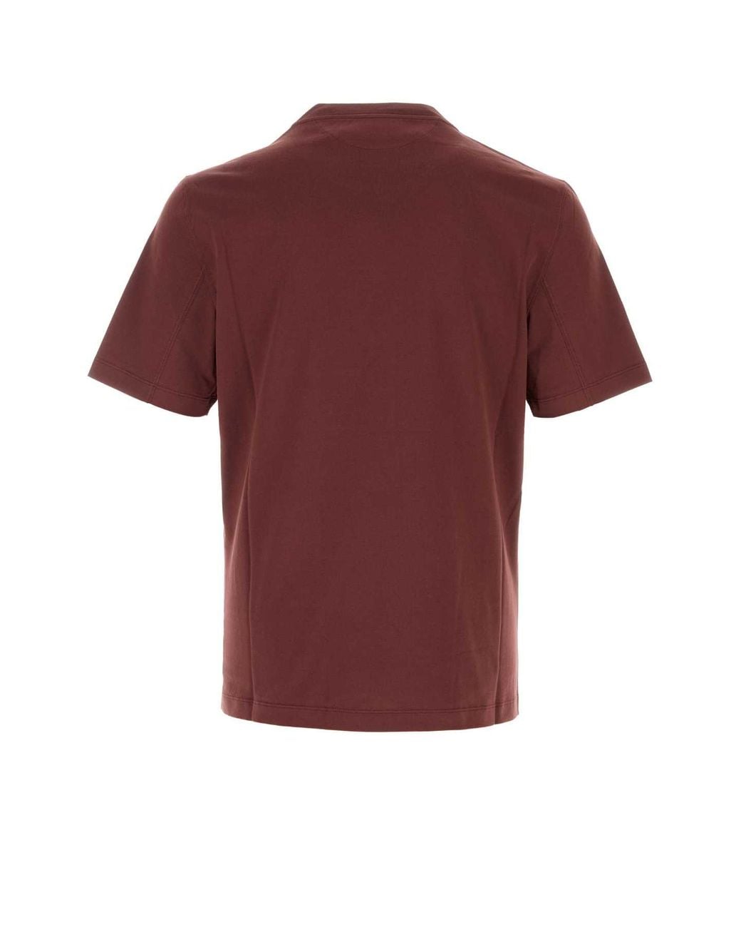 Brunello Cucinelli Red T-Shirt for men
