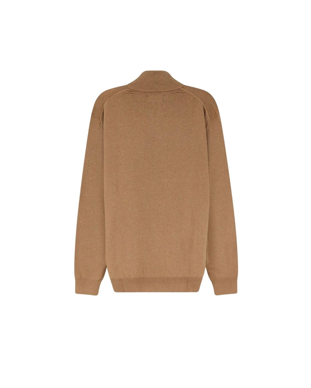 Polo Ralph Lauren Natural Half Zip High Neck Knitted Sweater for men