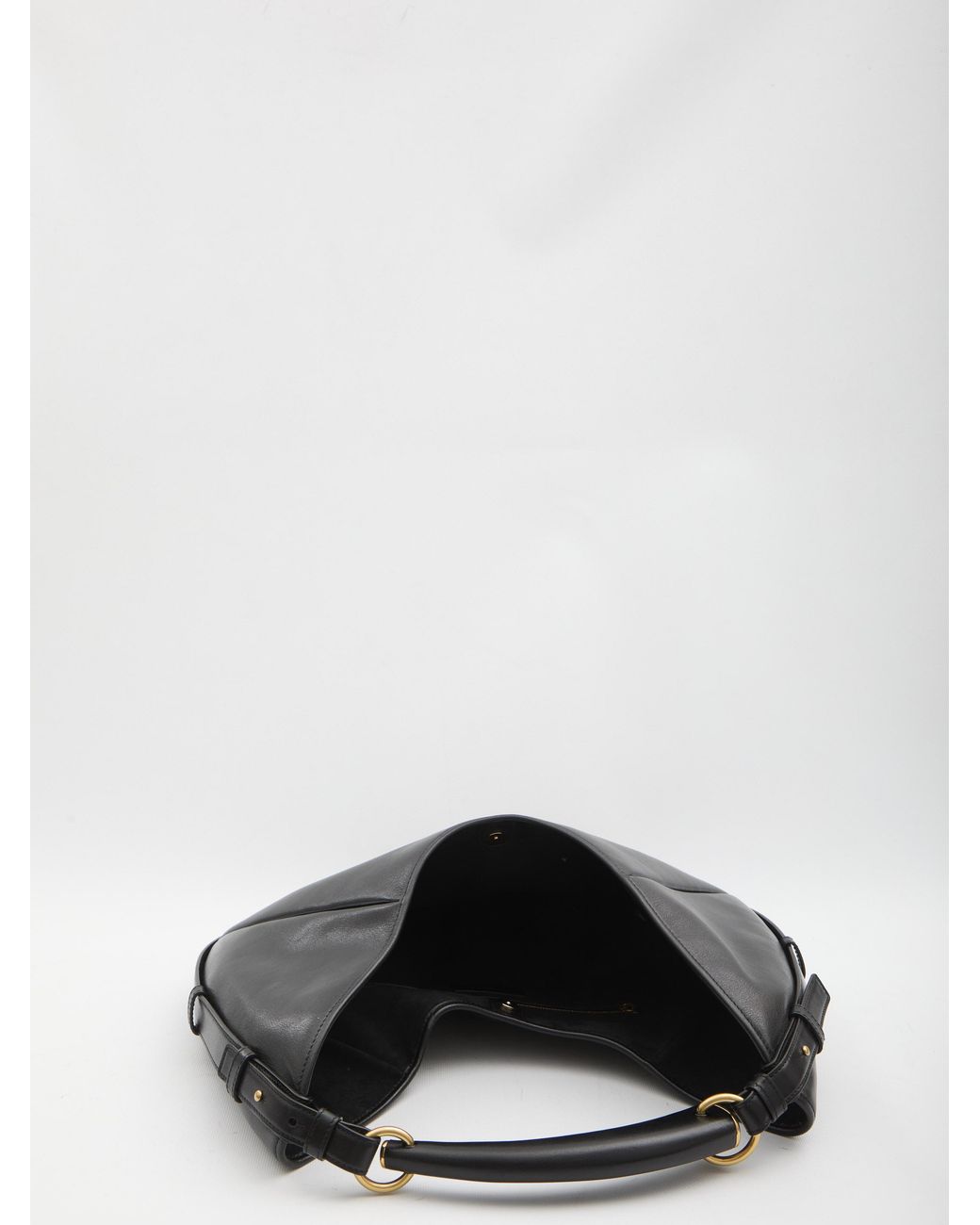 Saint Laurent Black Mombasa Hobo Bag