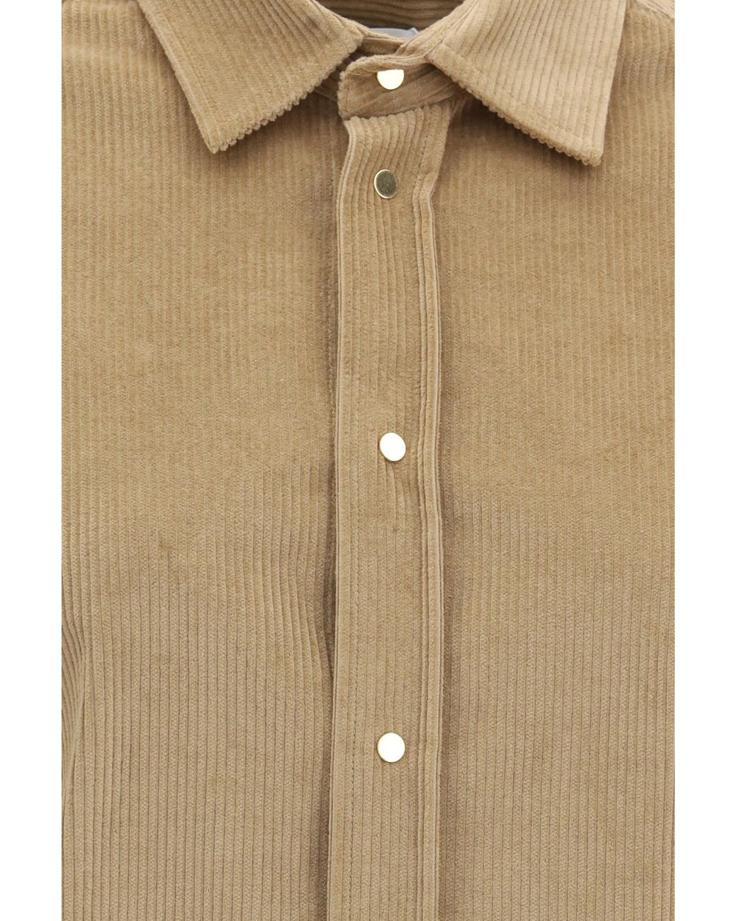 DARKPARK Natural Anne Corduroy Shirt Cotton; Elastane