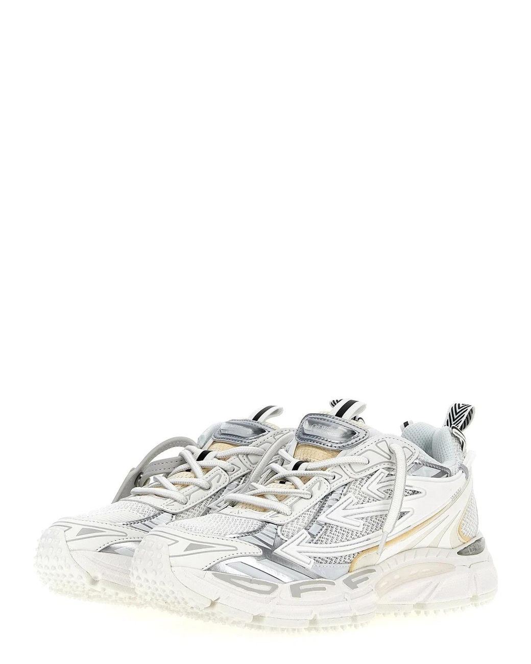 Off-White c/o Virgil Abloh White 'Be Right Back' Sneakers