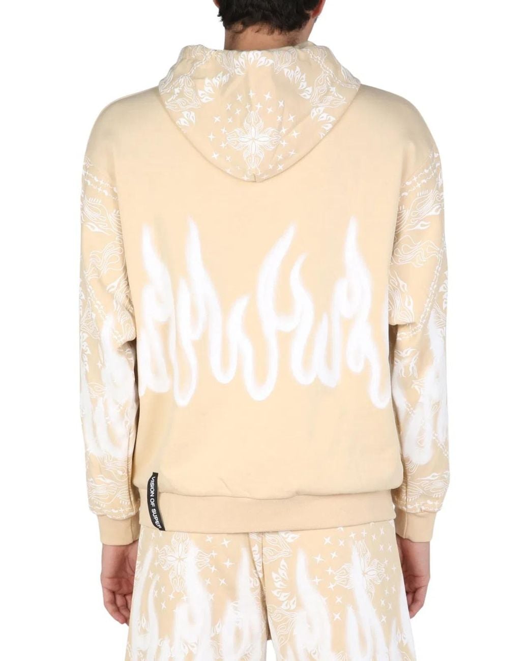 Vision Of Super Natural Sweatshirt With Paisley Pattern for men