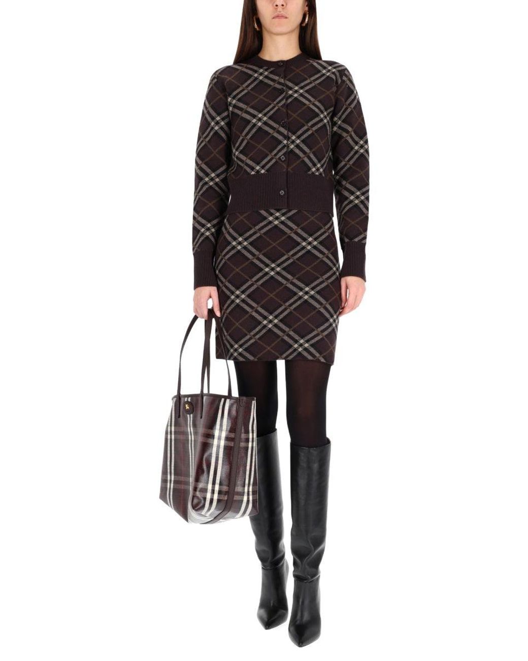 Burberry Black "ginny" Skirt