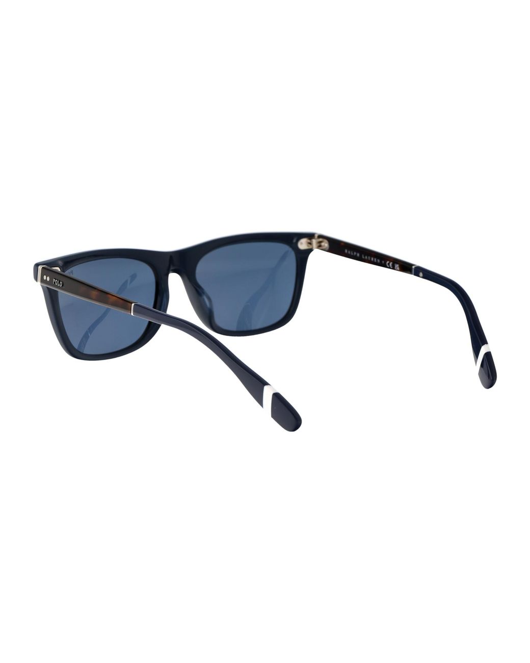 Polo Ralph Lauren Blue Shiny Acetate Sunglasses