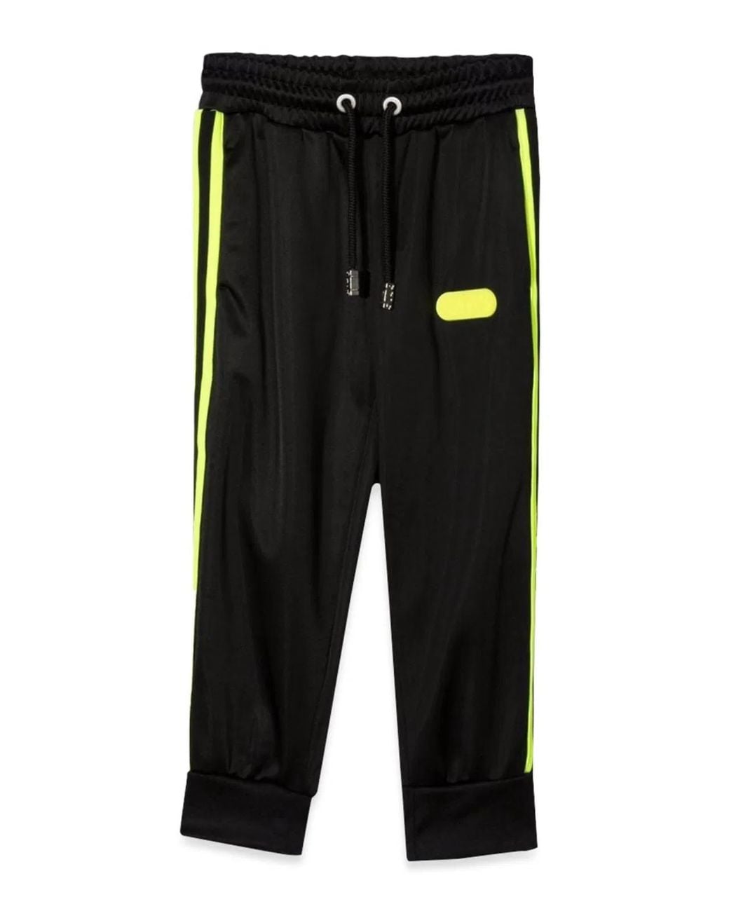 Gcds Black Triacetate Pants Boy