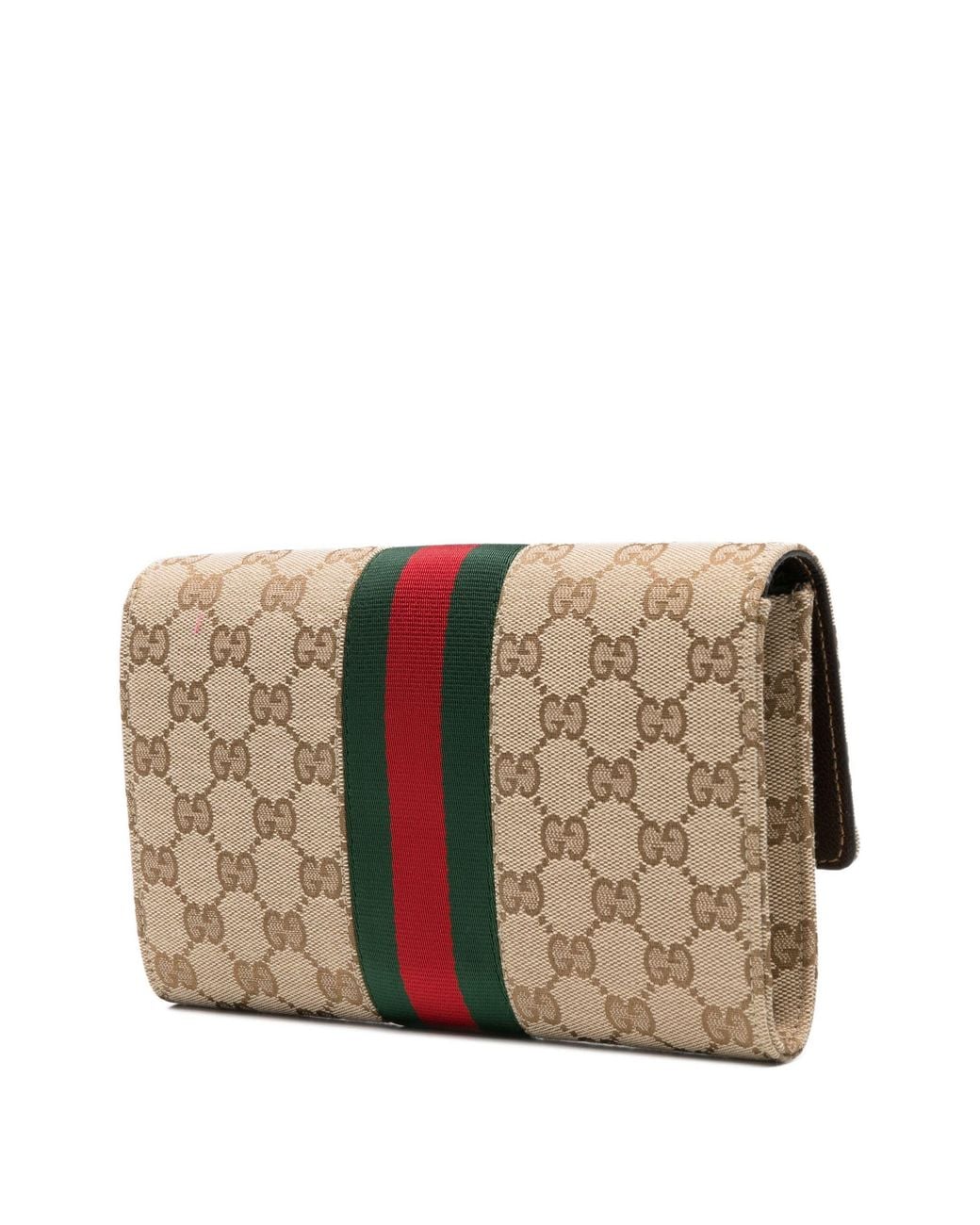Gucci Brown Gg Monogram Tote Bag