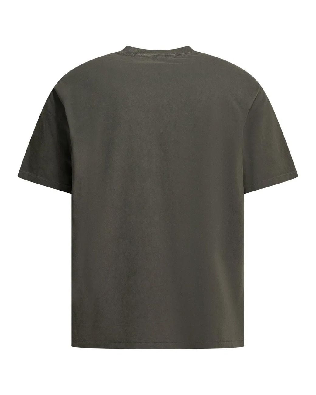 A.PRESSE Green "Vintage" Crewneck T-Shirt for men