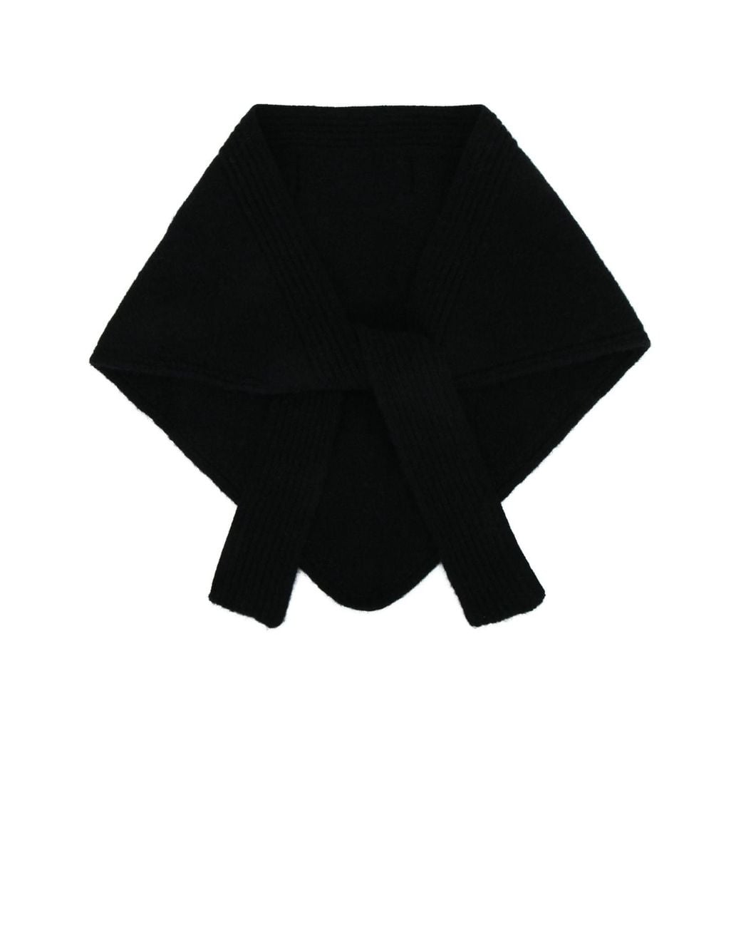 Jacquemus Black Jacquard Grosgrain Mini Scarf