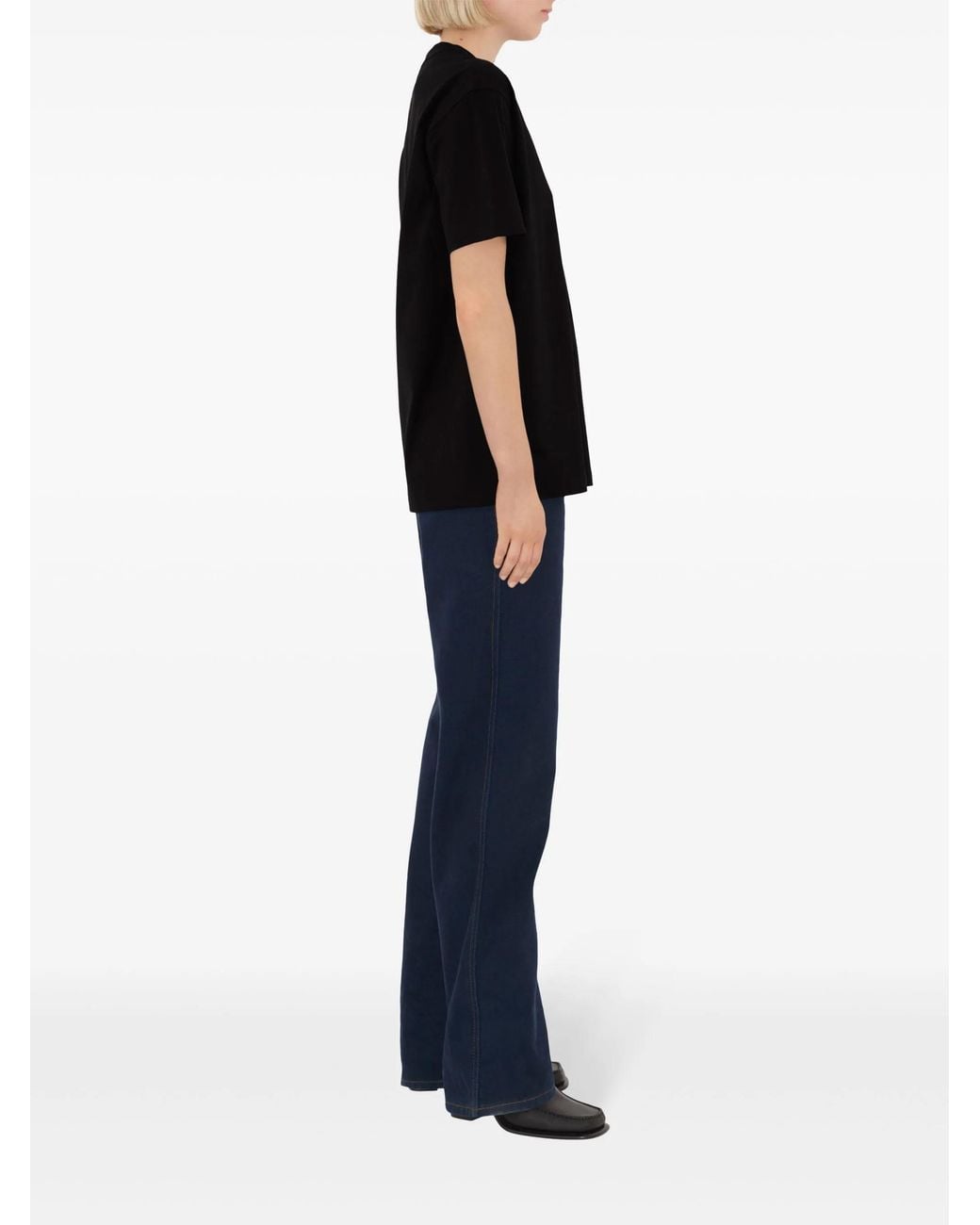 Burberry Black Archive Check Pocket T-Shirt