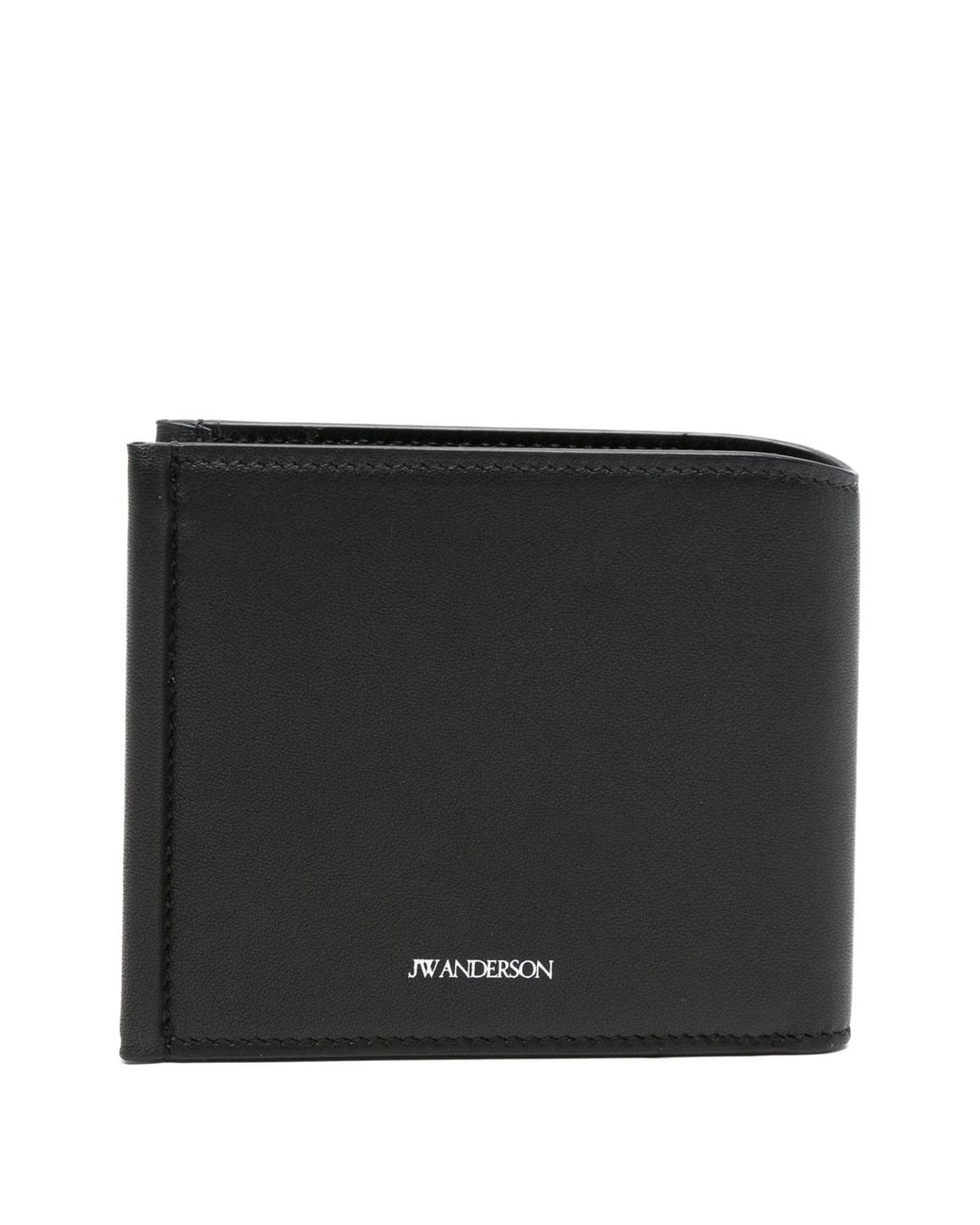J.W. Anderson Black Loafer Bi-Fold Wallet for men