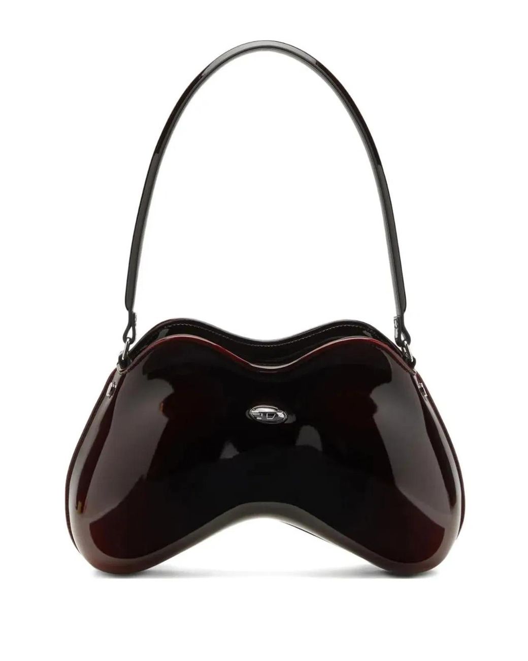 DIESEL Black Double D-Rigid Shoulder Bag
