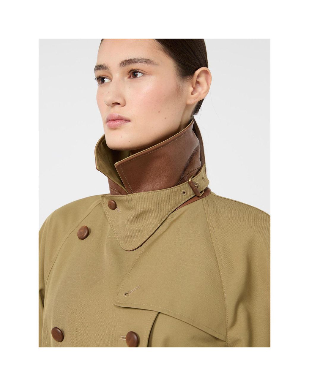 Max Mara Metallic Mxmgiusto Raincoat