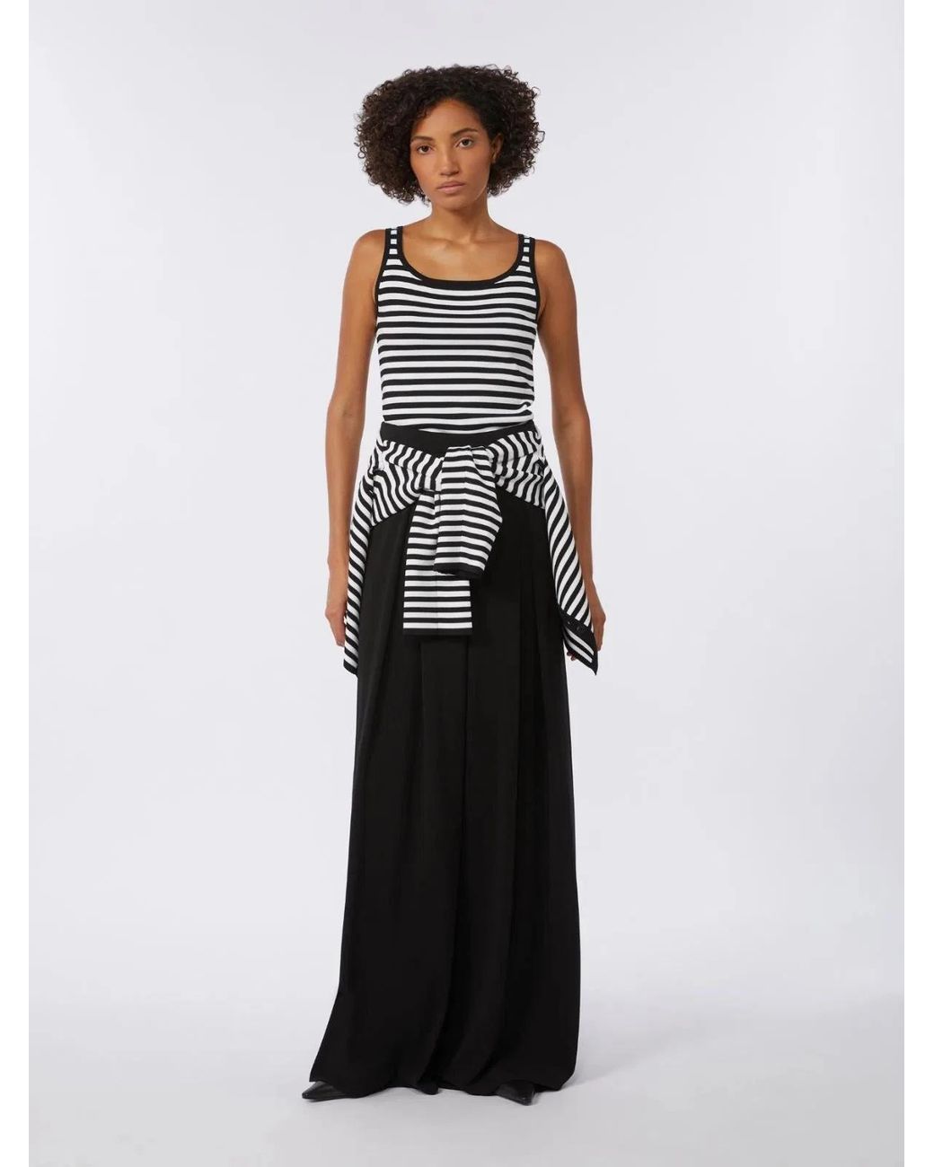 Max Mara Black Mxpcippo Top
