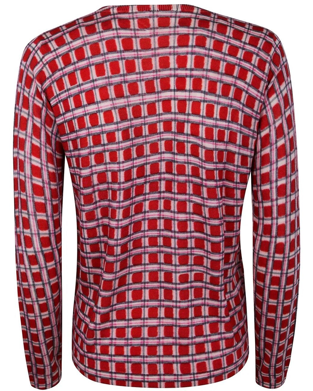 In bed with You Red Boatneck Printed Jumper