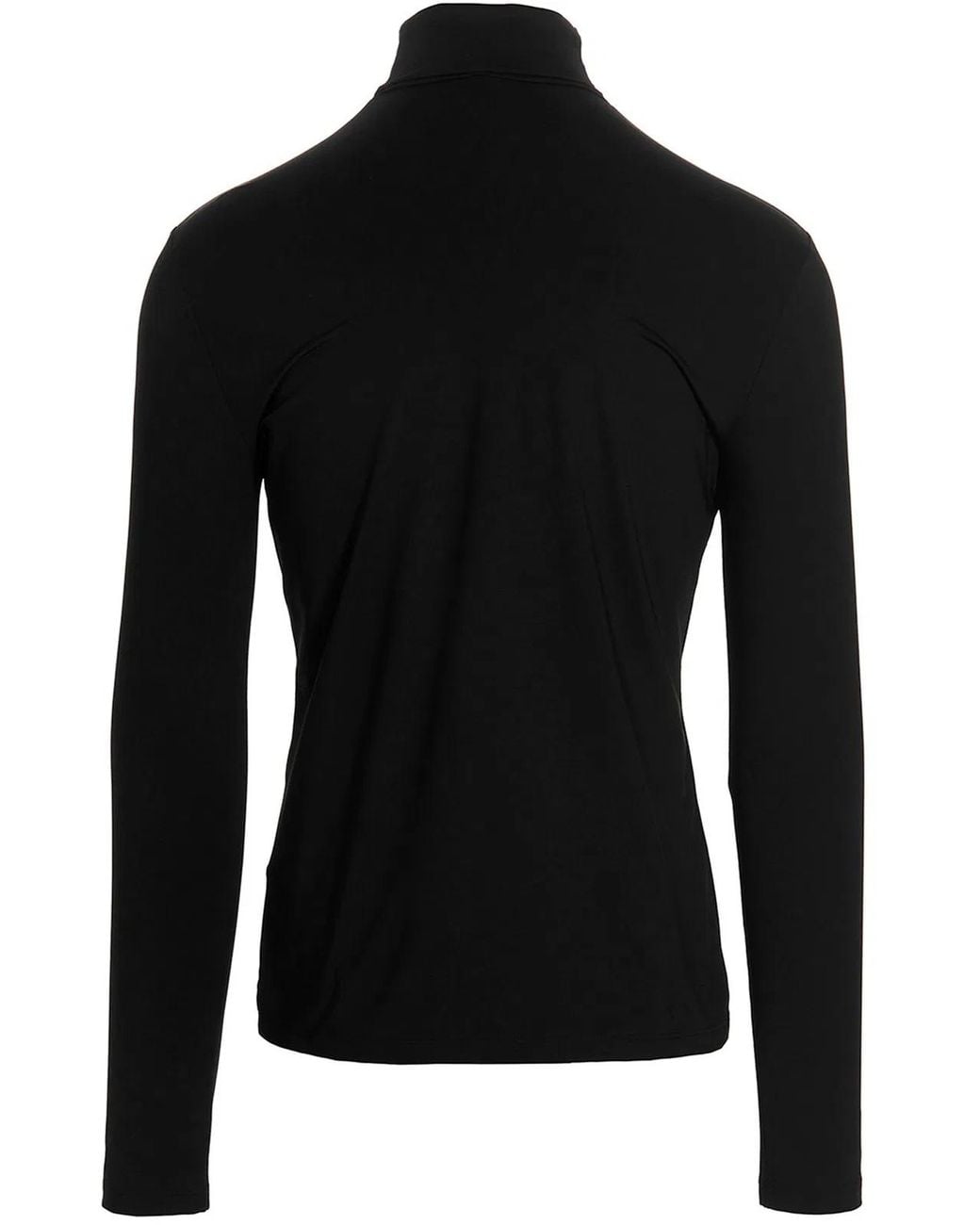 VTMNTS Black Logo Lycra Sweater for men