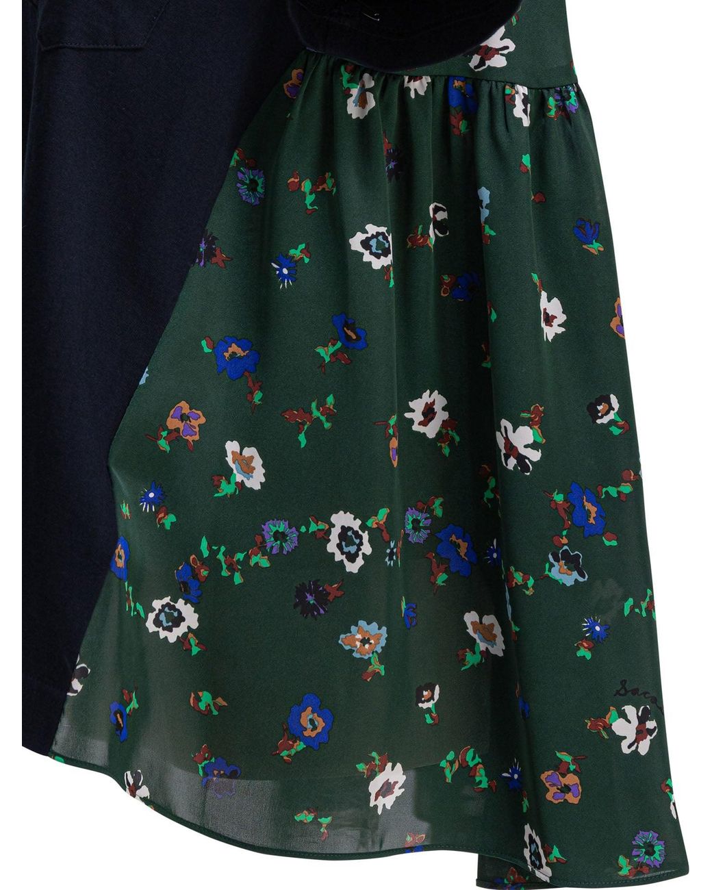 Sacai Black T-Shirts