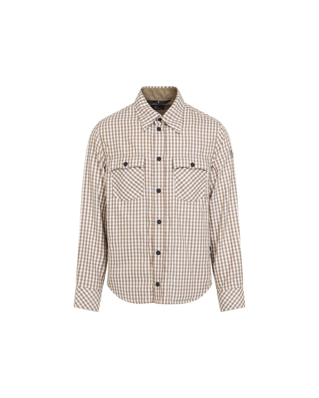 Moncler Brown Pastel Shirt for men