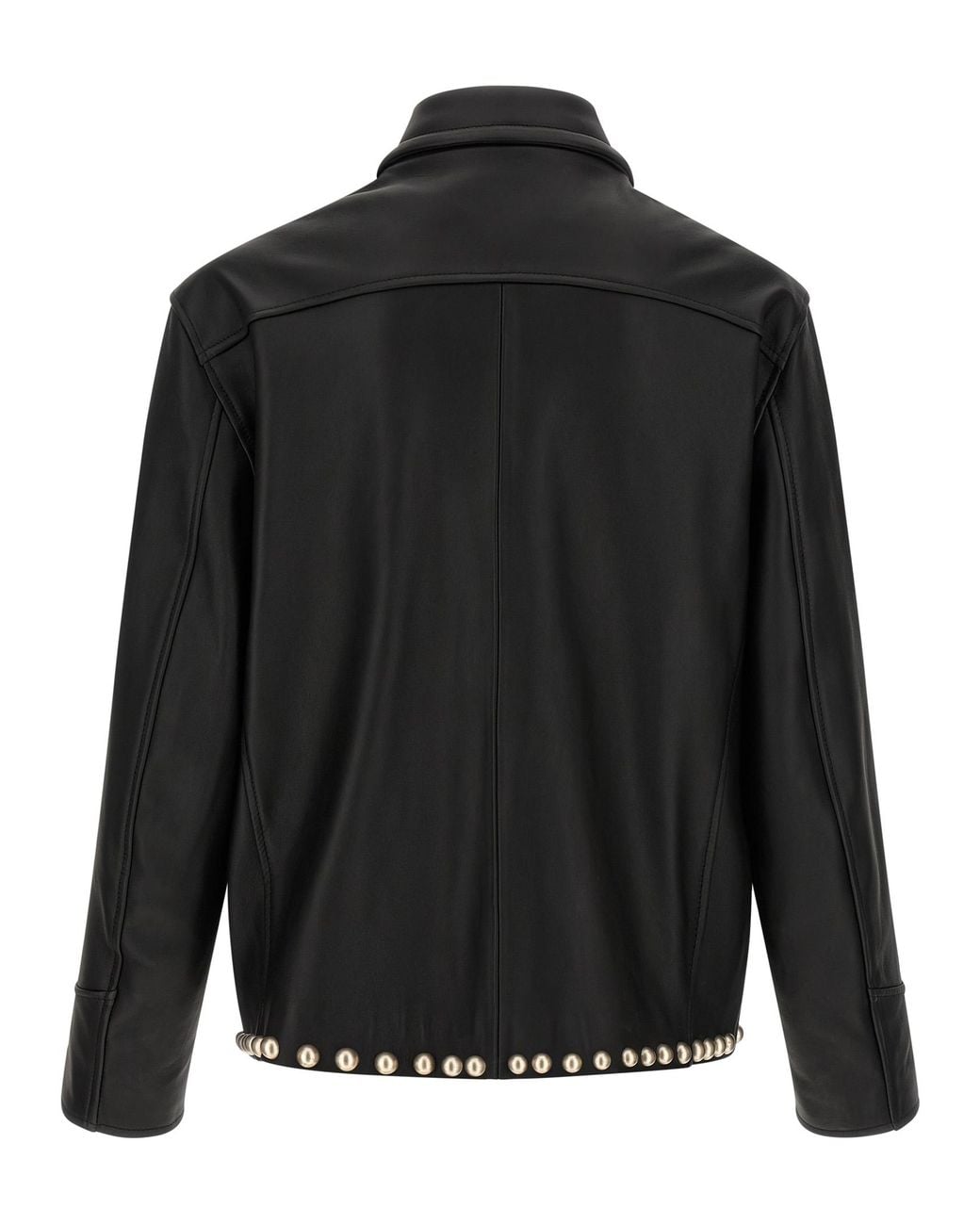 Second/Layer Black 'Rider' Jacket for men