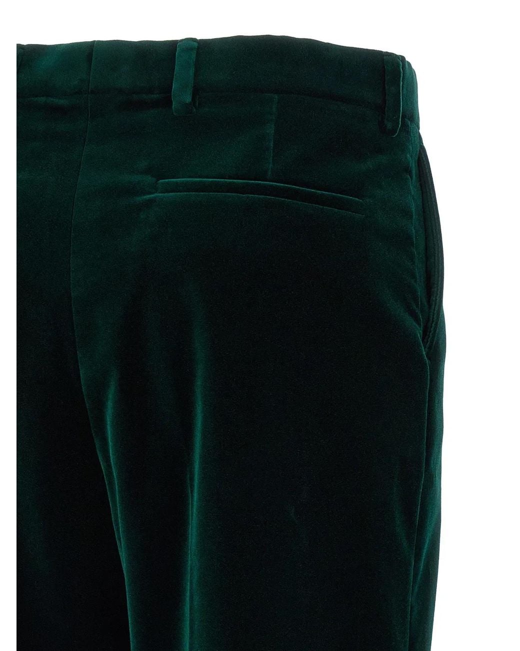 Gucci Black Velvet Trousers