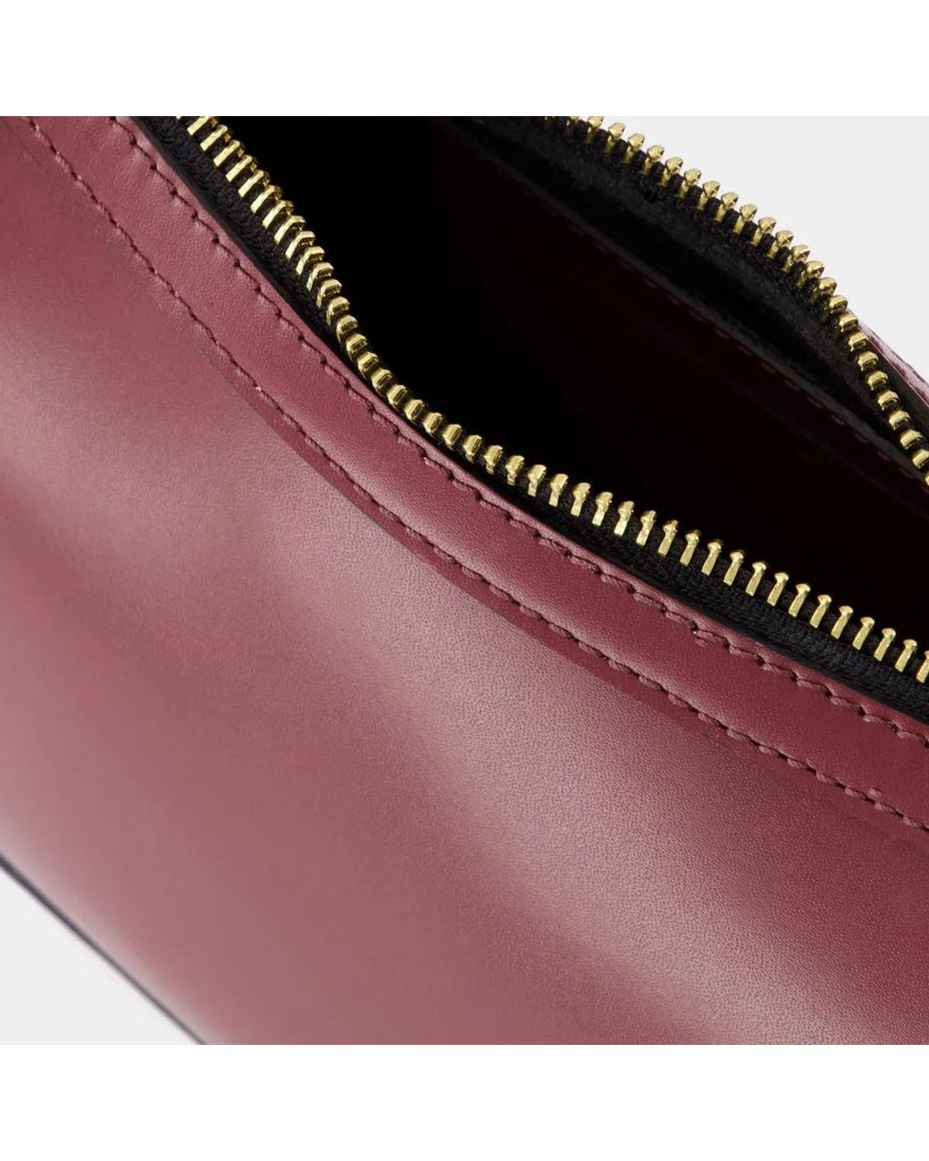 Isabel Marant Red Oskan Moon Gd Shoulder Bag