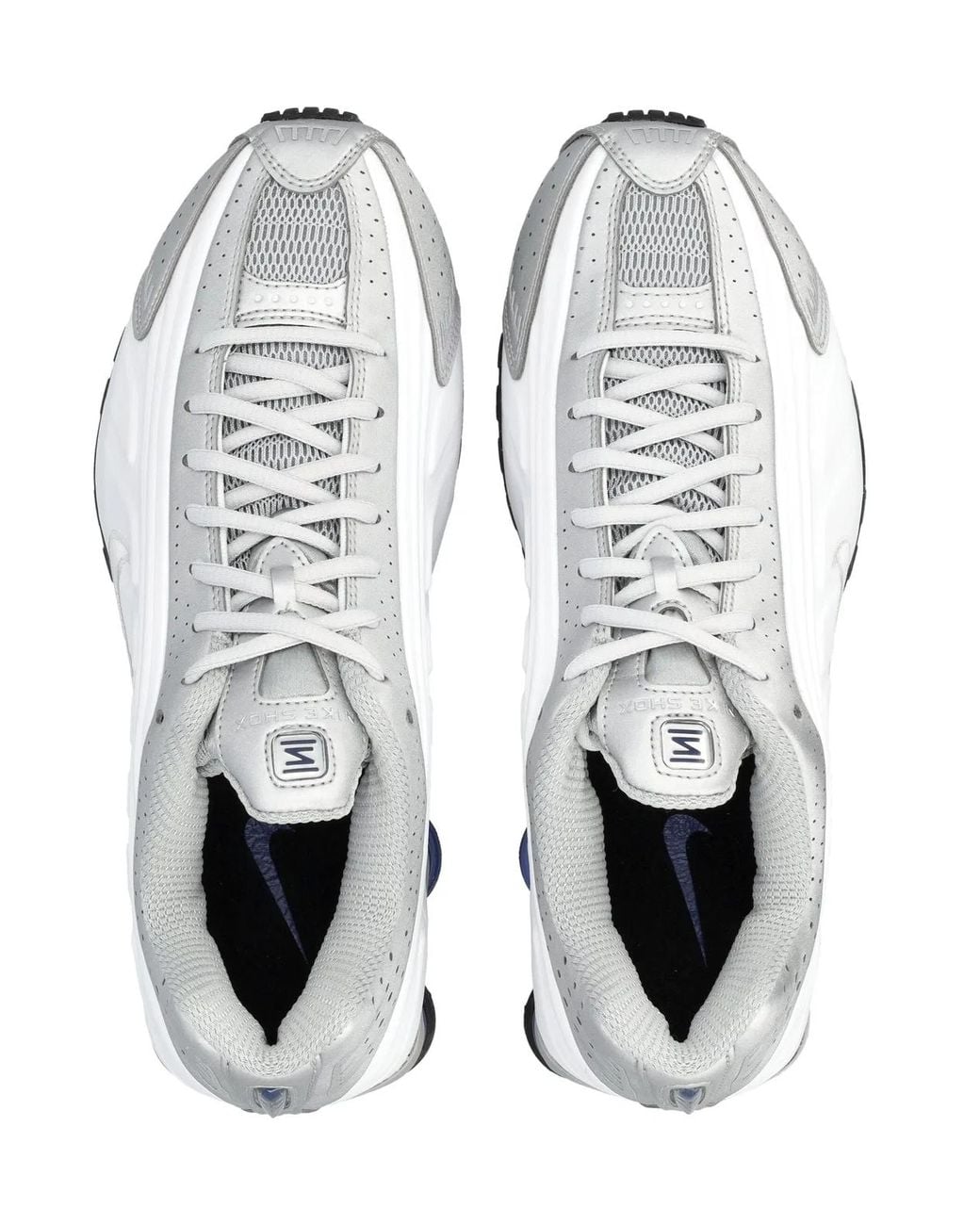 Nike White Shox R4 Running Sneakers for men
