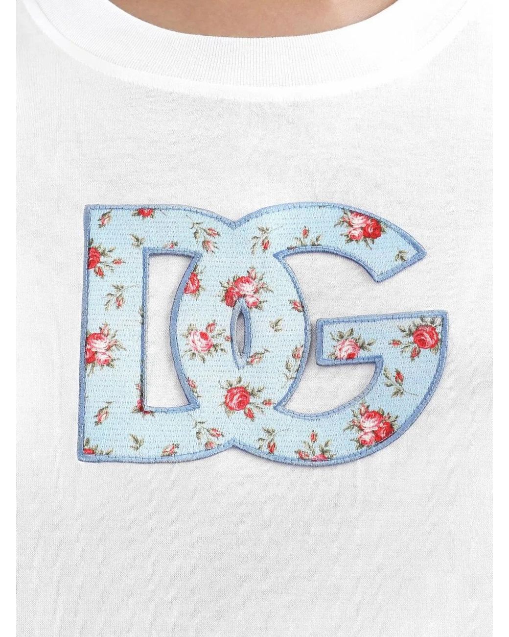 Dolce & Gabbana White Dolce & Gabbana Cotton Logo T-Shirt
