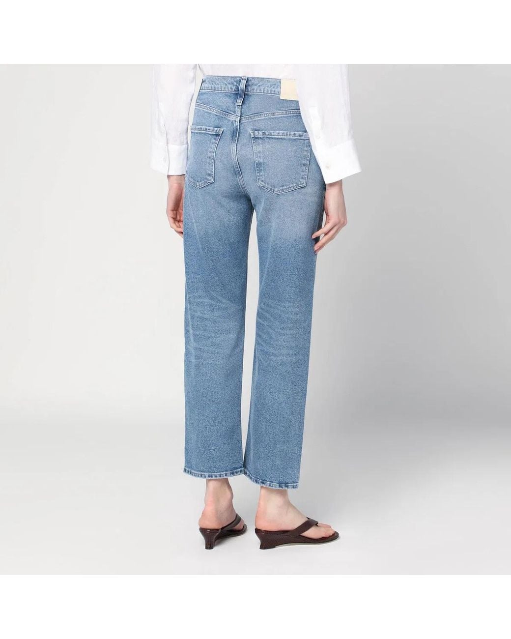 Citizens of Humanity Blue Light Washed Delfina Jeans
