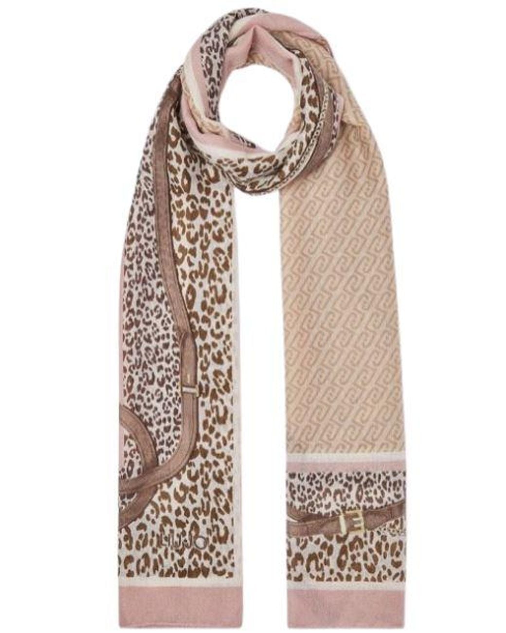 Liu Jo Natural Dusty Cotton Scarf
