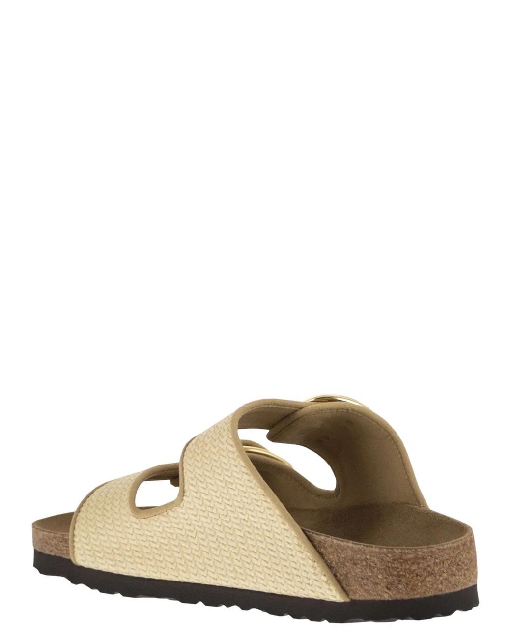 Birkenstock Arizona Big Buckle Natural – Woven Textile Sandal