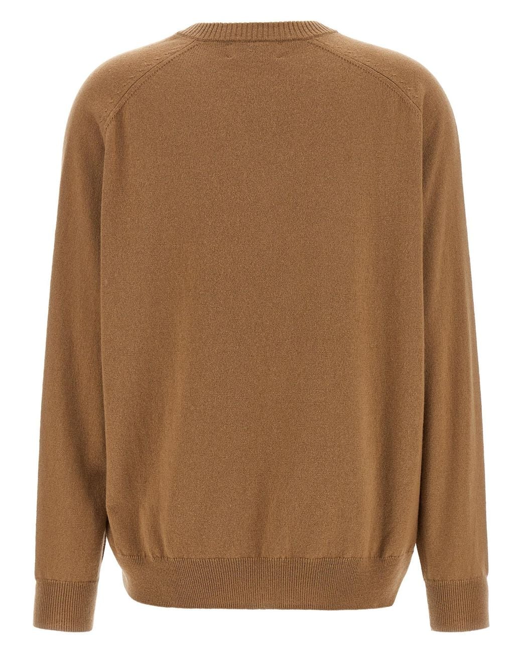 Ballantyne Brown Argyle Intarsia 'New Diamond' Sweater