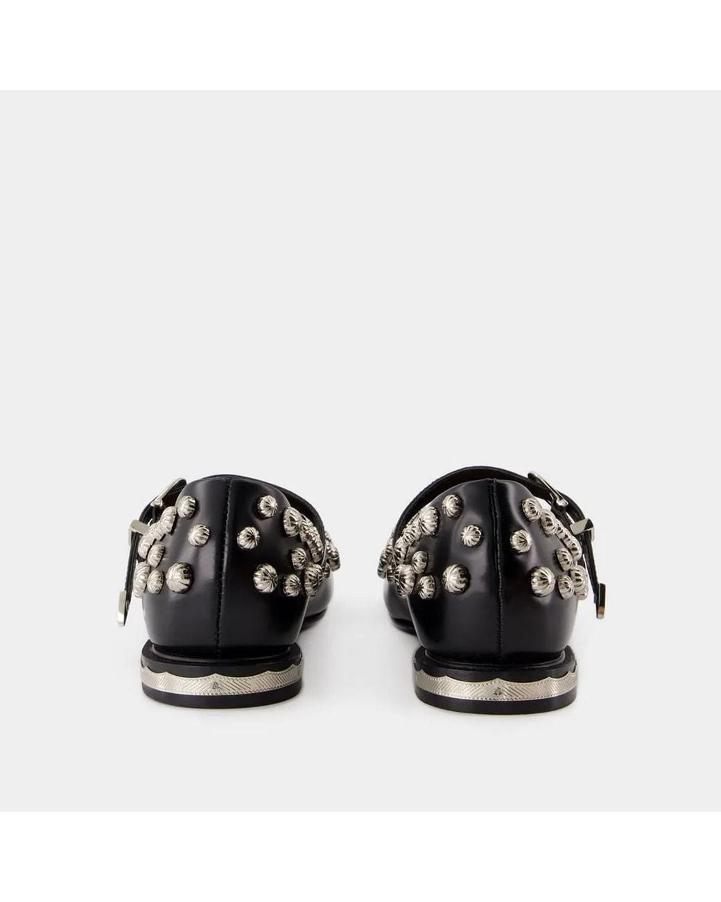 Toga Black Aj1374 Ballerinas