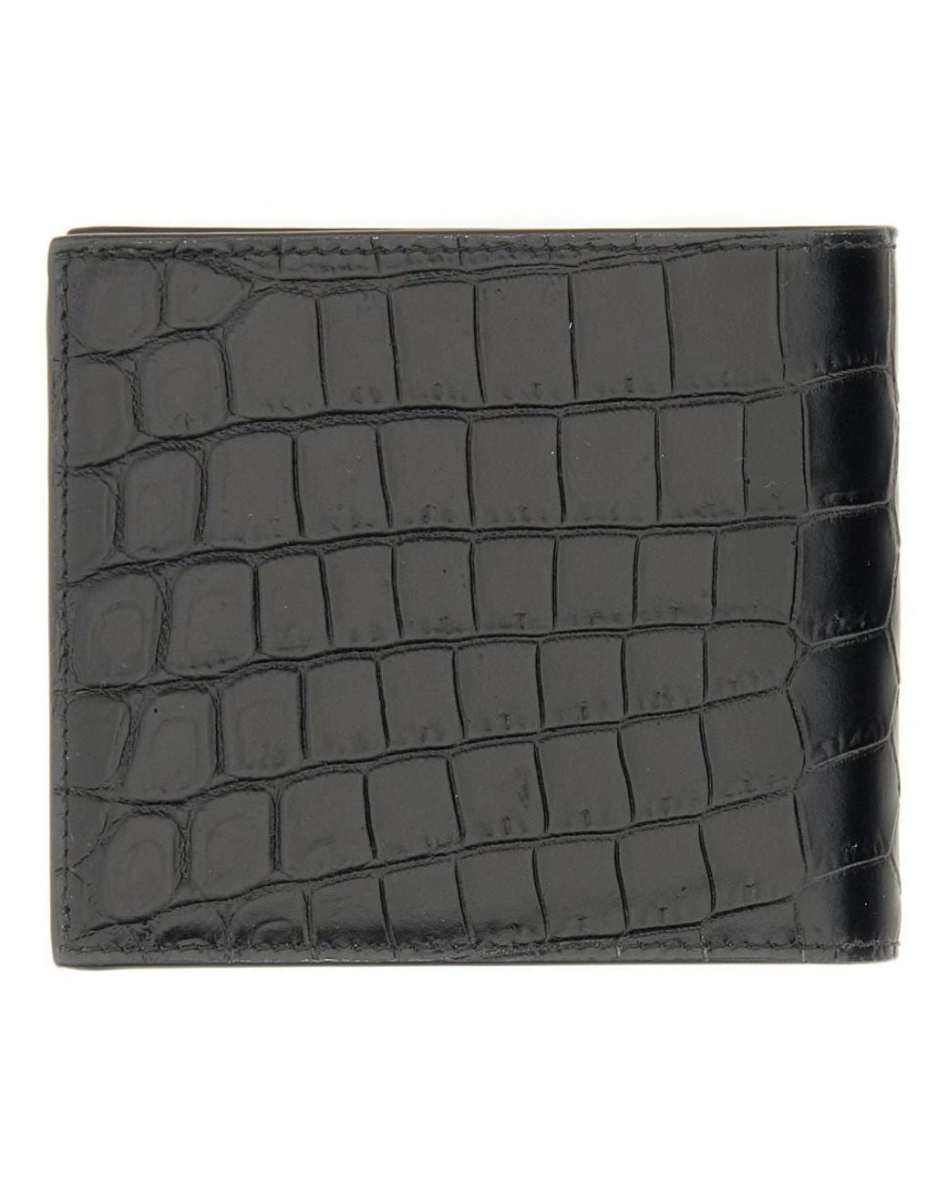 Saint Laurent Gray Bifold Wallet