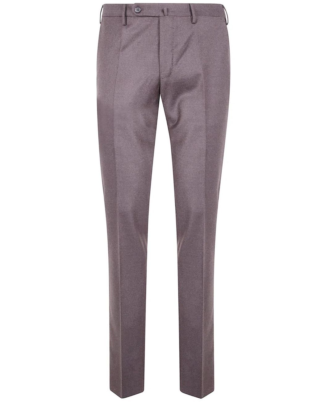 Incotex Purple "Chino Slim Fit" Trousers for men