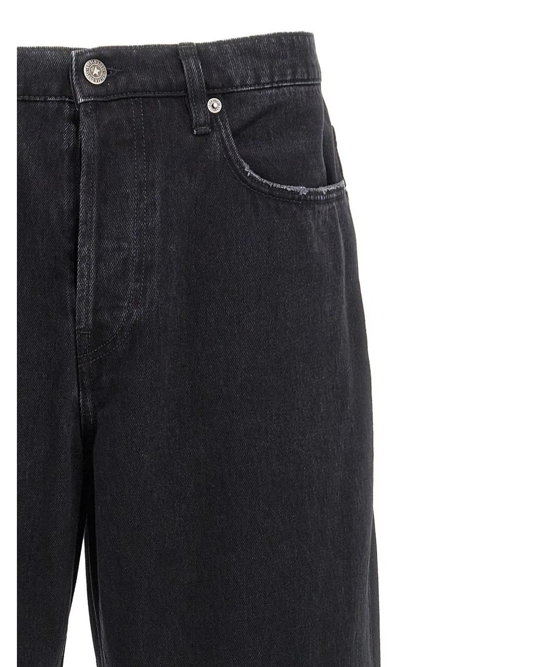 Golden Goose Deluxe Brand Blue Cotton Straight-Leg Jeans Clothing for men
