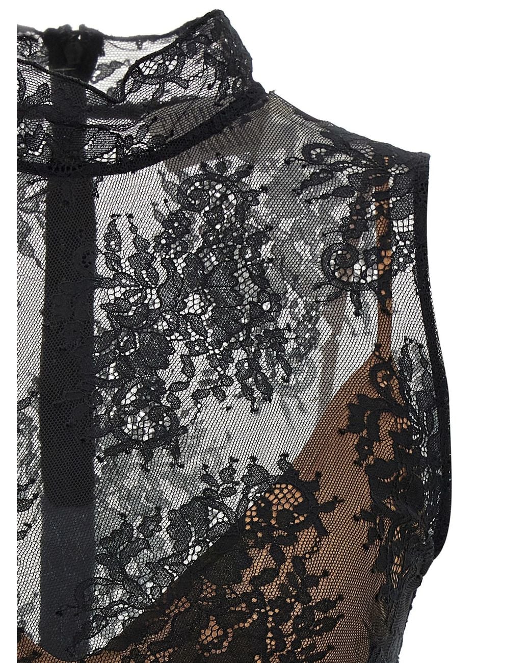 GIUSEPPE DI MORABITO Black Dress With Train