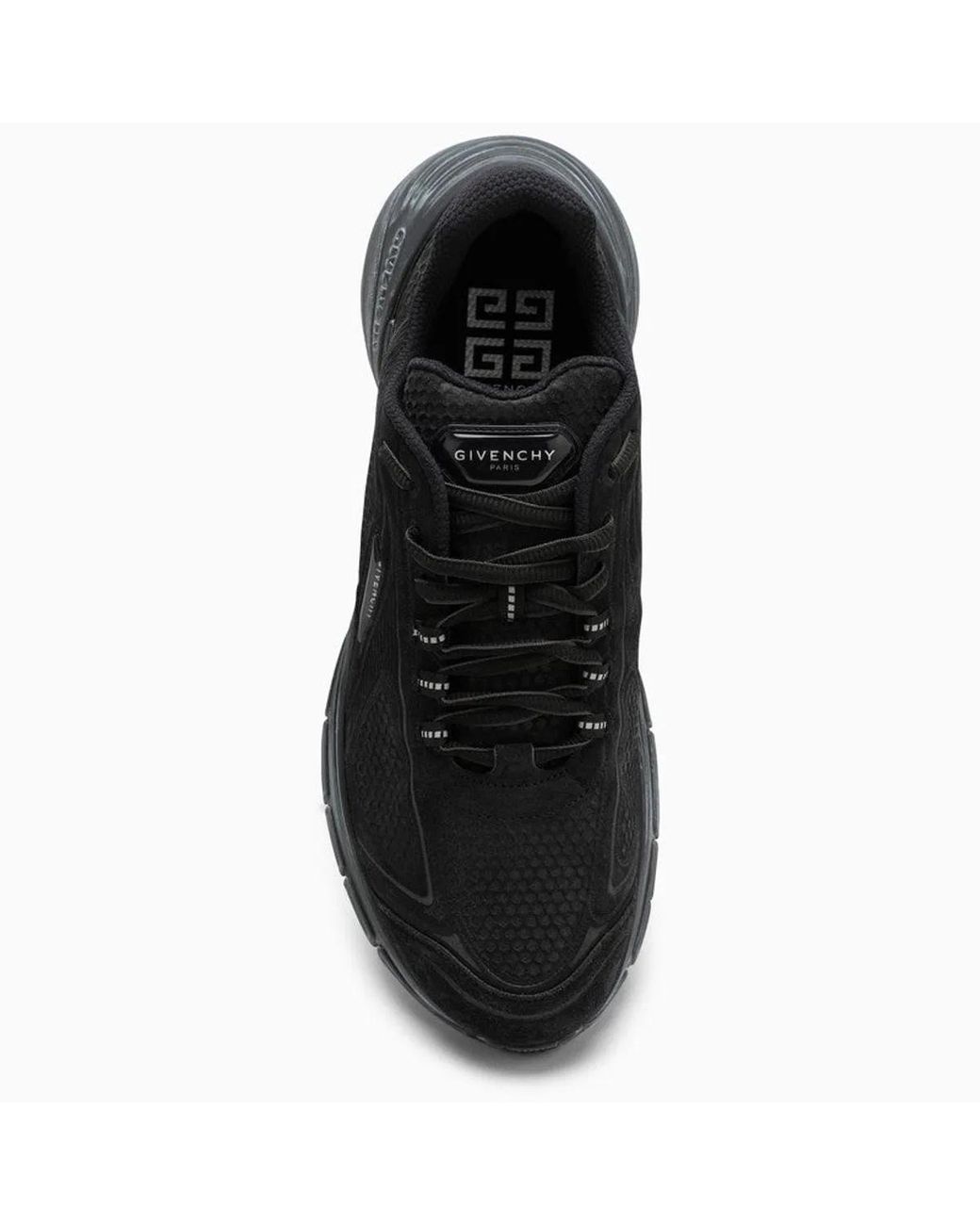 Givenchy Black Leather Tk-Mx Runner Sneakers for men