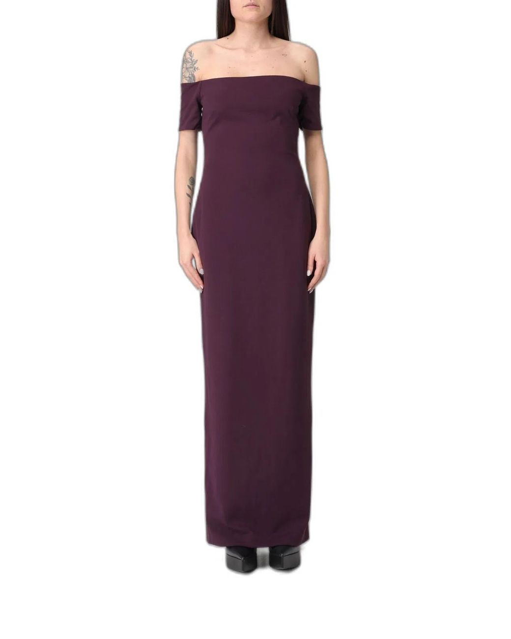 Solace London Purple Nile Maxi Dress