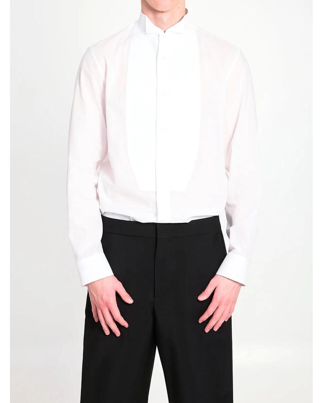 Gucci White Evening Shirt for men