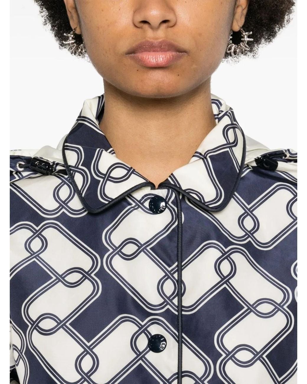Moncler Multicolor Mini Lightweight Hooded Jacket