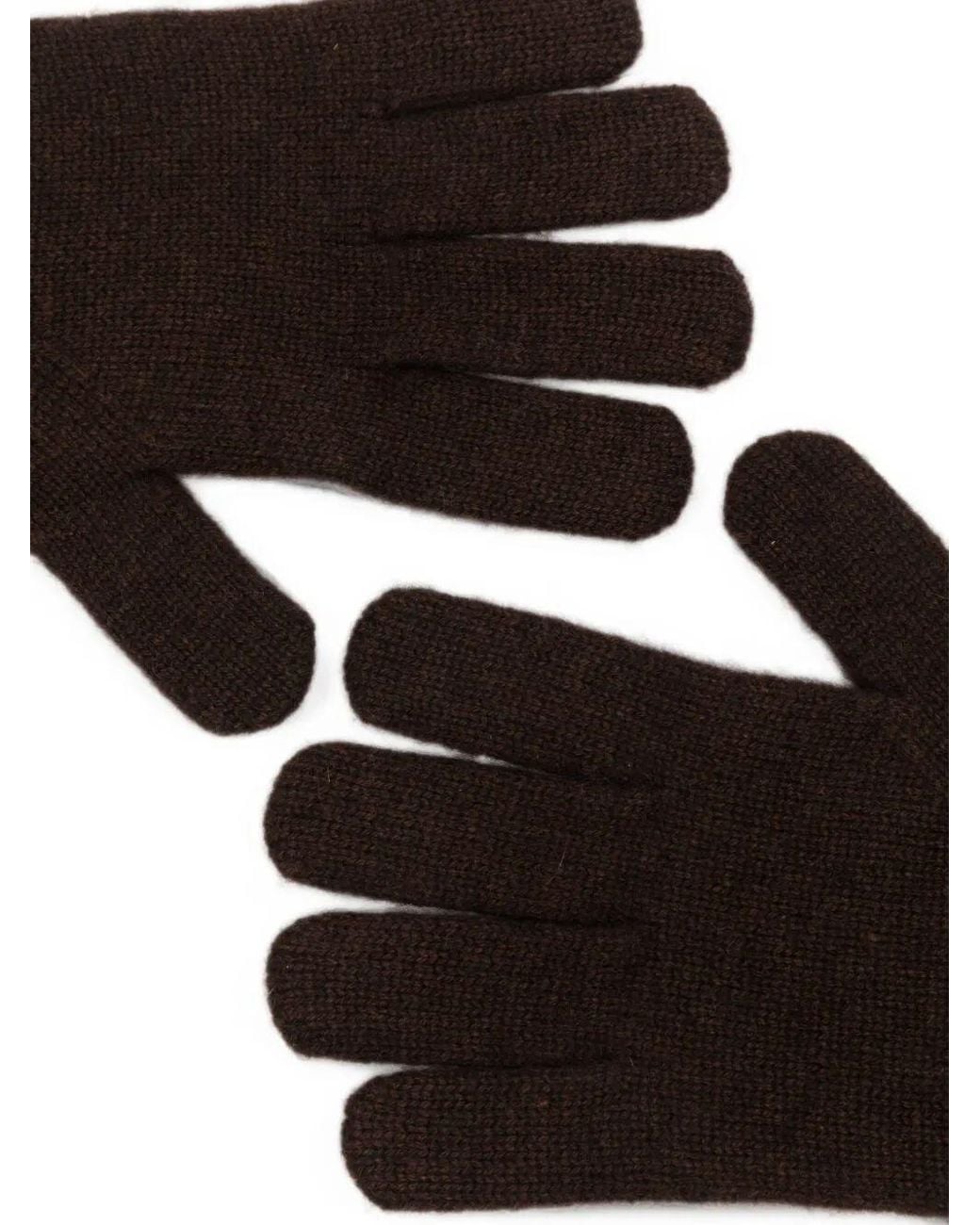 ABSOLUT CASHMERE Black "Lorenza" Gloves
