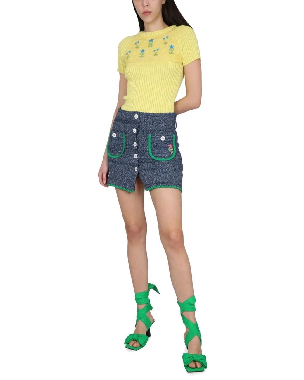 Cormio Blue Clear Skirt