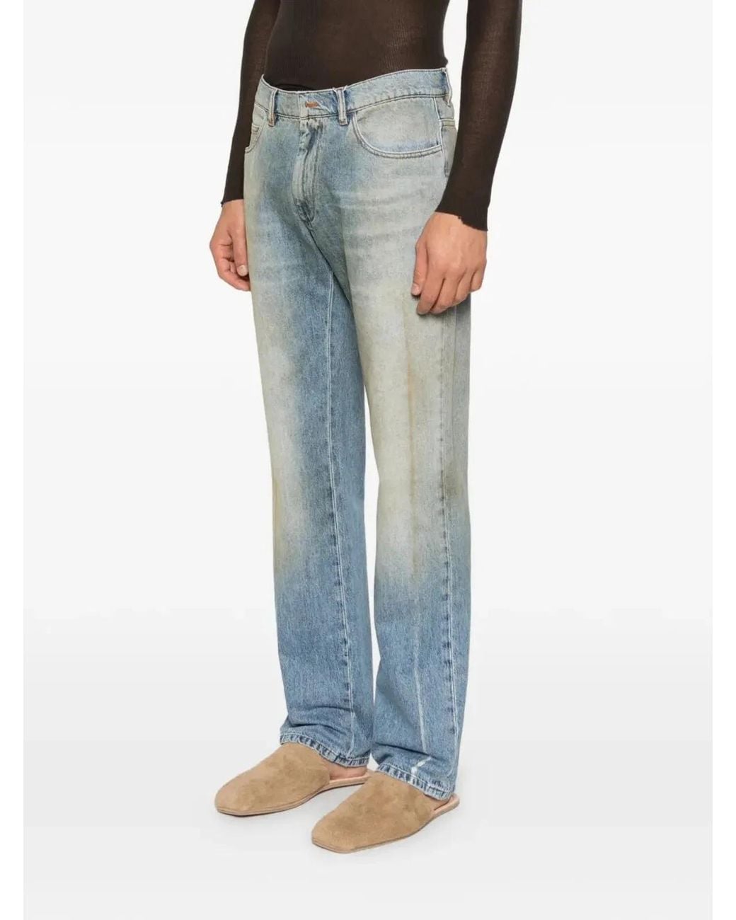 MM6 by Maison Margiela Blue 5 Pockets Jeans for men
