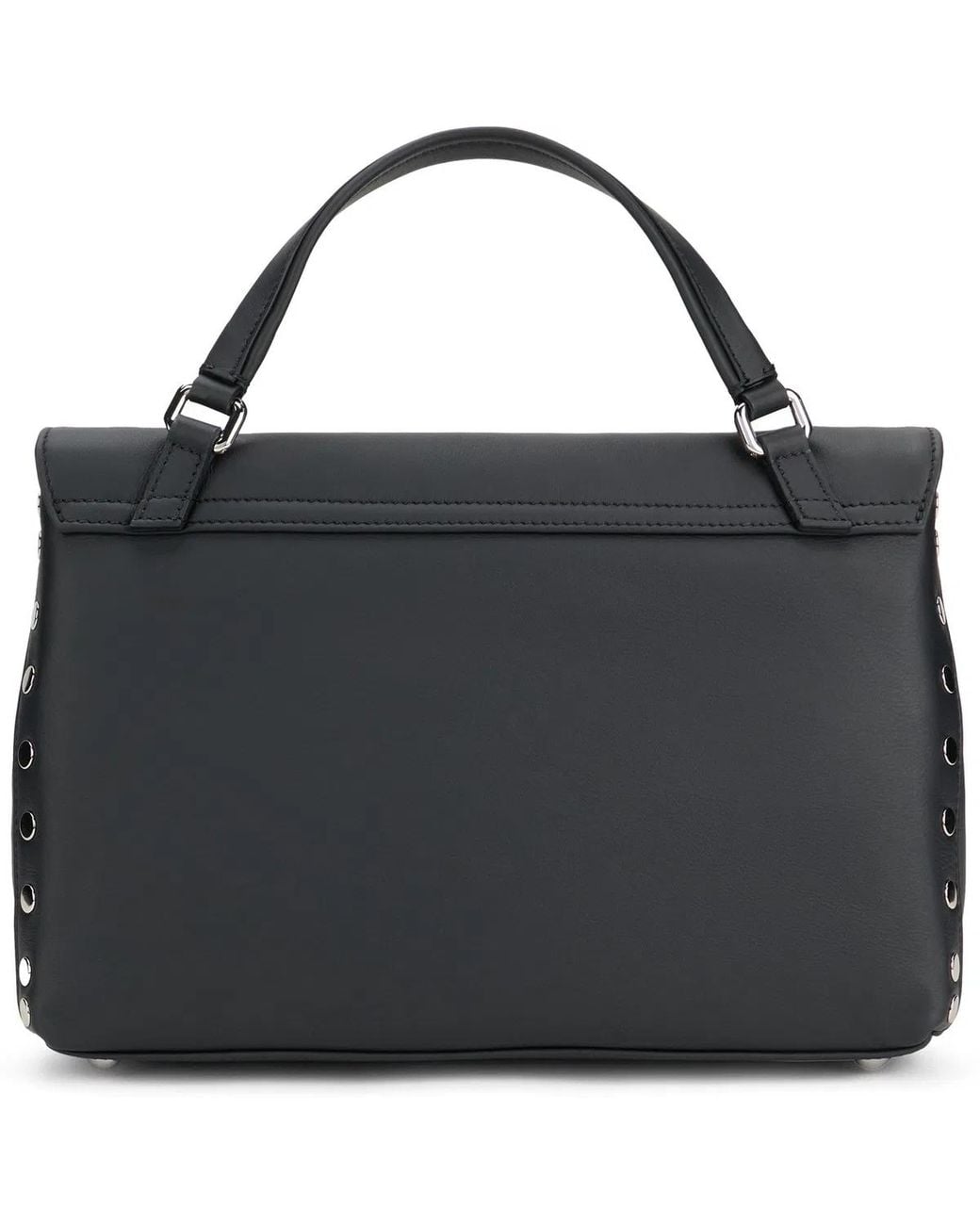 Zanellato Black Postina Bag Small