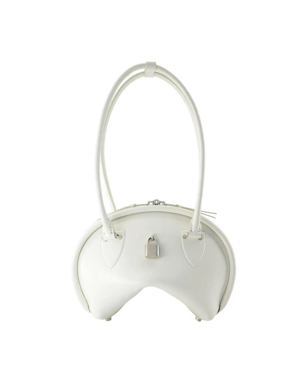 Acne White Bowlina Small R Purse