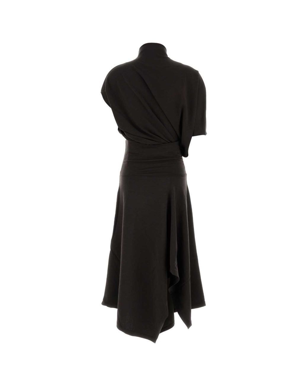 Lemaire Black Twisted Dress